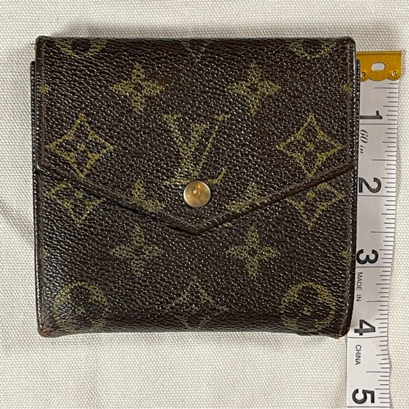 Men’s Louis Vuitton Brown Monogram Wallet & Card Holder Fold Out Compartment. - Picture 3 of 14